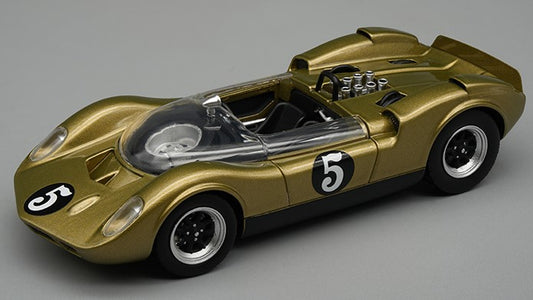 MODELLINO SCALA COMPATIBILE CON MCLAREN ELVA MARK 1 SPINOUT MOVIE 1966 ELVIS PRESLEY 1:43 TECNOMODEL TMD4329D