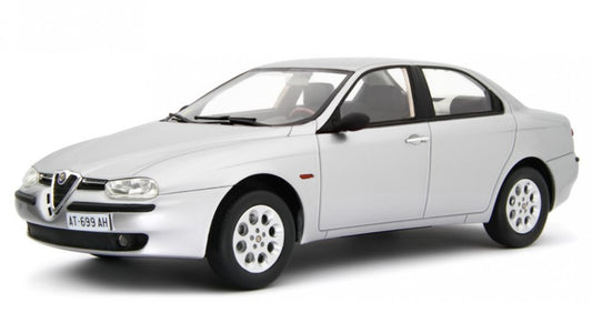 MODELLINO SCALA COMPATIBILE CON ALFA 156 1.8 T.S.1997 SILVER 1:18 LAUDO RACING LM166G