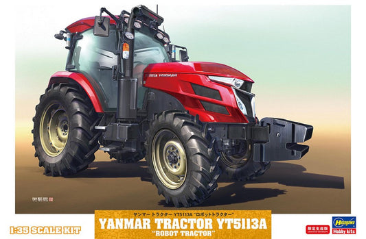 KIT DA MONTARE COMPATIBILE CON YANMAR TRACTOR YT5113A ROBOT TRACTOR KIT 1:35 HASEGAWA HA66108