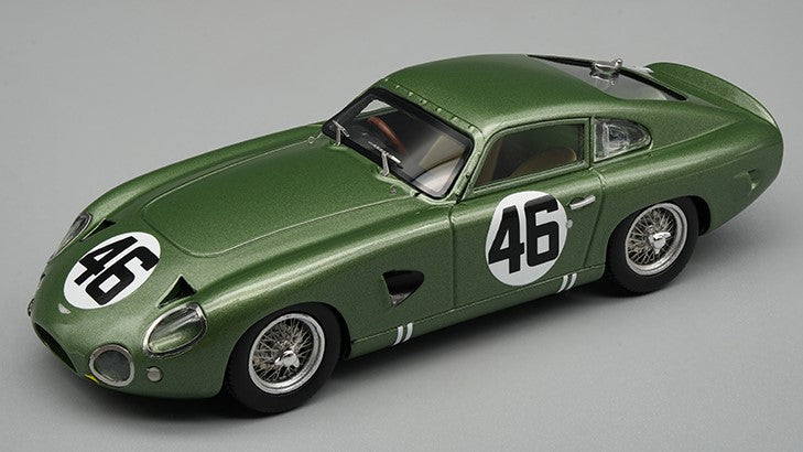 MODELLINO IN SCALA Tecnomodel COMPATIBILE CON ASTON MARTIN DP214 N.46 WINN.COPPA INTER EUROPA 1963 R.SALVADORI 1:43 MODEL SCALE TMD4328C 241217