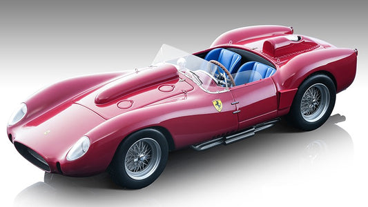 MODELLINO IN SCALA Tecnomodel COMPATIBILE CON FERRARI 250 TR 1958 PRESS RED 1:18 MODEL SCALE TMD18260A 241220