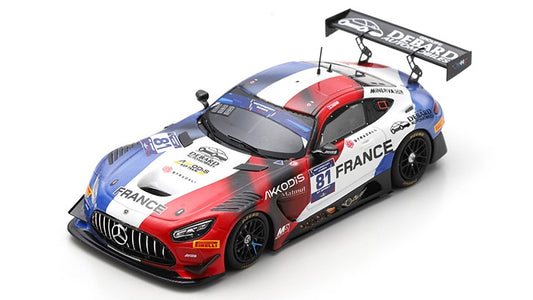 MODELLINO IN SCALA COMPATIBILE CON MERCEDES GT3 N.81 FIA GT SPRINT 2022 TRISTAN VAUTIER 1:43 SPARK MODEL S6328