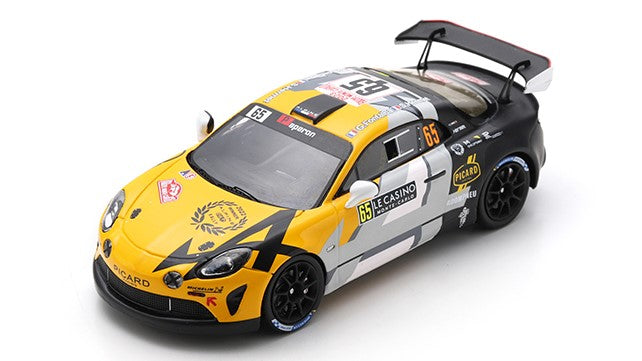 MODELLINO IN SCALA COMPATIBILE CON ALPINE A110 N.65 RALLY MONTE CARLO 2023 G.FONTALBA-S.HERMET 1:43 SPARK MODEL S6724