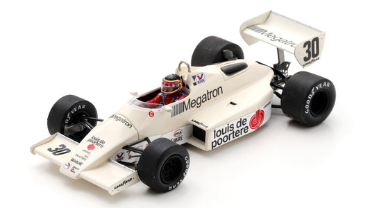 MODELLINO IN SCALA COMPATIBILE CON ARROWS A6 N.30 DETROIT GP 1983 THIERRY BOUTSEN 1:43 SPARK MODEL S5788