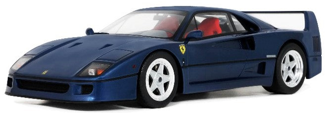 MODELLINO SCALA COMPATIBILE CON FERRARI F40 BLUE 1:18 GT SPIRIT GT914 MODEL