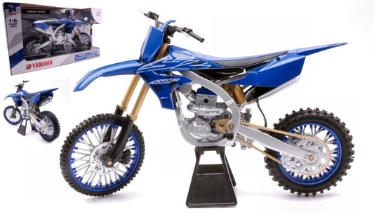 MODELLINO IN SCALA COMPATIBILE CON YAMAHA YZ450F  1:6 NEW RAY NY49703