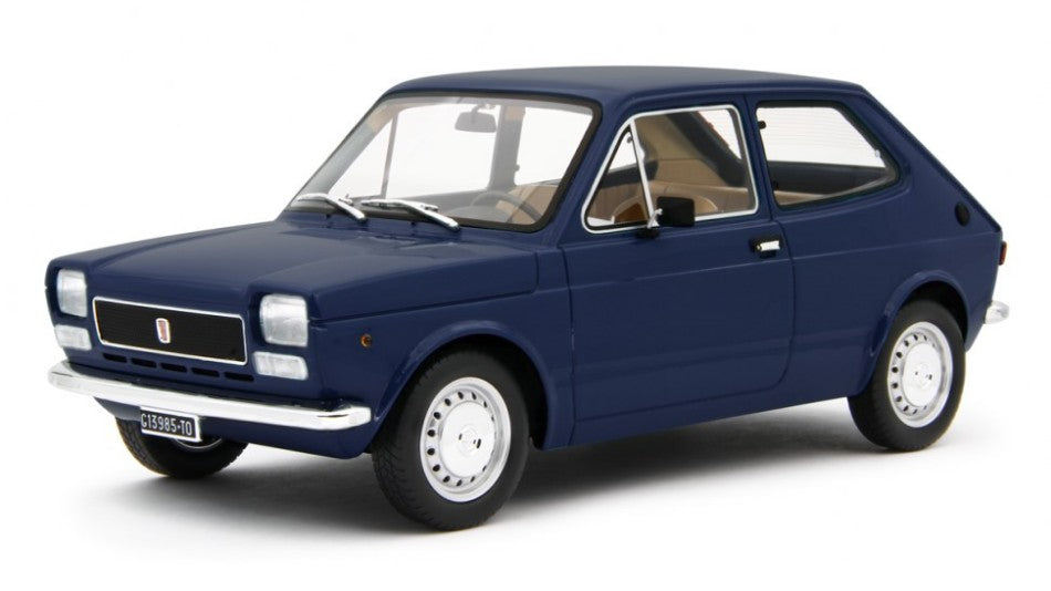 MODELLINO SCALA COMPATIBILE CON FIAT 127 3P 1972 DARK BLUE 1:18 LAUDO RACING LM176F