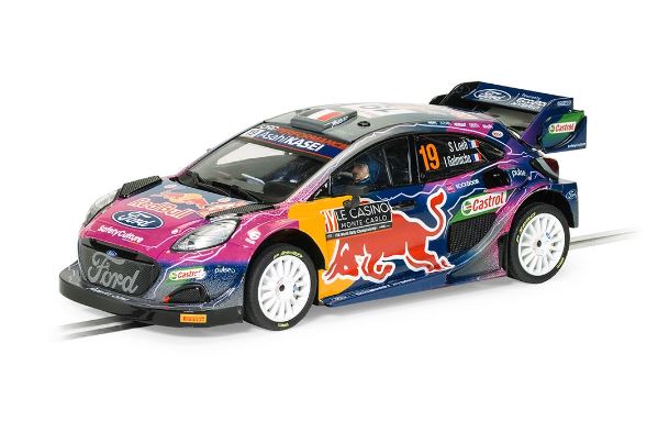 MODELLINO IN SCALA COMPATIBILE CON FORD PUMA WRC SEBASTIEN LOEB SLOT 1:32 SCALEXTRIC C4448