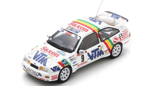 MODELLINO IN SCALA COMPATIBILE CON FORD SIERRA RS COSWORTH N.9 4th YPRES RALLY 1990 C.MCRAE-D.RINGER 1:43 SPARK MODEL S8709