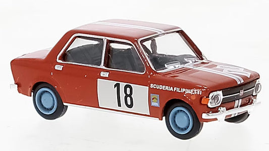 MODELLINO IN SCALA COMPATIBILE CON FIAT 128 SCUDERIA FILIPINETTI NR.18 1:87 BREKINA BRE22541