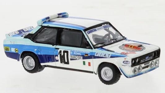 MODELLINO IN SCALA COMPATIBILE CON FIAT 131 ABARTH NR.10 FIAT MONTE CARLO W.ROHRL 1:87 BREKINA BRE22654