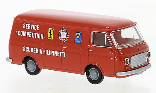 MODELLINO IN SCALA COMPATIBILE CON FIAT 238 BOX WAGON FILIPINETTI SERVICE 1:87 BREKINA BRE34466