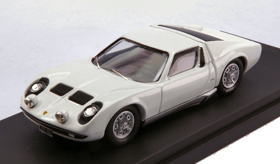 MODELLINO IN SCALA COMPATIBILE CON LAMBORGHINI MIURA P400 JOHNNY HALLYDAY PERSONAL CAR 1967 1:43 RIO RI4713