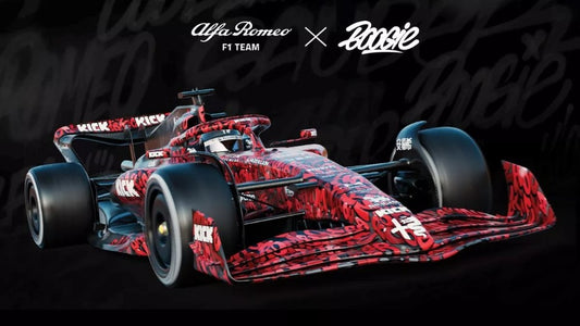 MODELLINO SCALA COMPATIBILE CON ALFA ROMEO F1 C43 TEAM X BOGGIE ART N.0 ZANDVOORT 2023 1:18 SOLIDO SL1810203