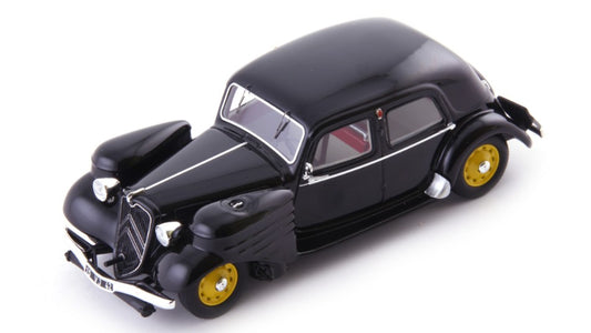 MODELLINO IN SCALA COMPATIBILE CON CITROEN 11 BERLINE GEZOGENE 1938 BLACK 1:43 AUTOCULT ATC05047