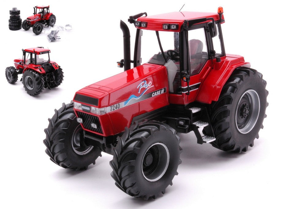 MODELLINO IN SCALA COMPATIBILE CON TRATTORE CASE IH MAGNUM 7240 W/FRONT AND REAR DUAL-WHEELS 1:32 REPLICAGRI REPLI136