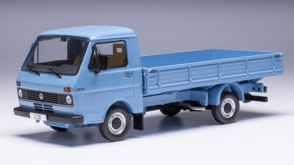 MODELLINO SCALA COMPATIBILE CON VW LT 28 1978 BLUE 1:43 IXO MODEL CLC554