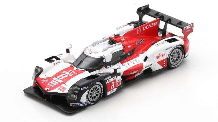 MODELLINO IN SCALA COMPATIBILE CON TOYOTA GR010 N.8 WINNER LE MANS 2022 S.BUEMI-R.HIRAKAWA-B.HARTLEY 1:87 SPARK MODEL 87LM22