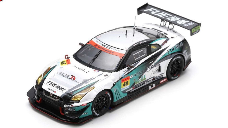 MODELLINO IN SCALA COMPATIBILE CON SHOKUMO K's FRONTIER GT-R N.48 GT300 SUPER GT 2022 T.IDA-Y.TANAKA 1:43 SPARK MODEL SGT043