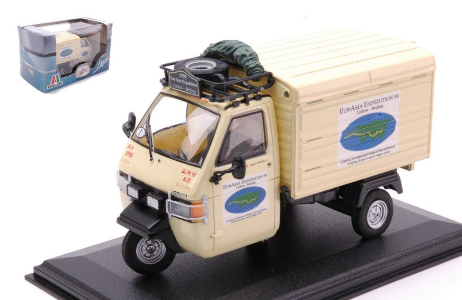 MODELLINO SCALA COMPATIBILE CON APE TM GRANDI VIAGGI 1998 EURASIA EXPEDITION 1:32 ITALERI ITTW06B