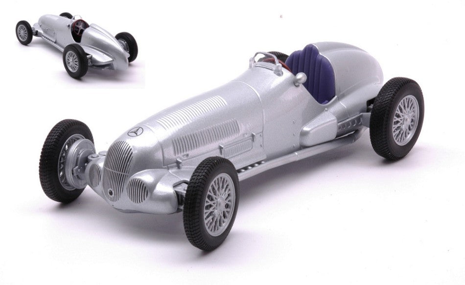 MODELLINO IN SCALA COMPATIBILE CON MERCEDES W 125 1937 SILVER 1:24 WELLY WE24109SIL