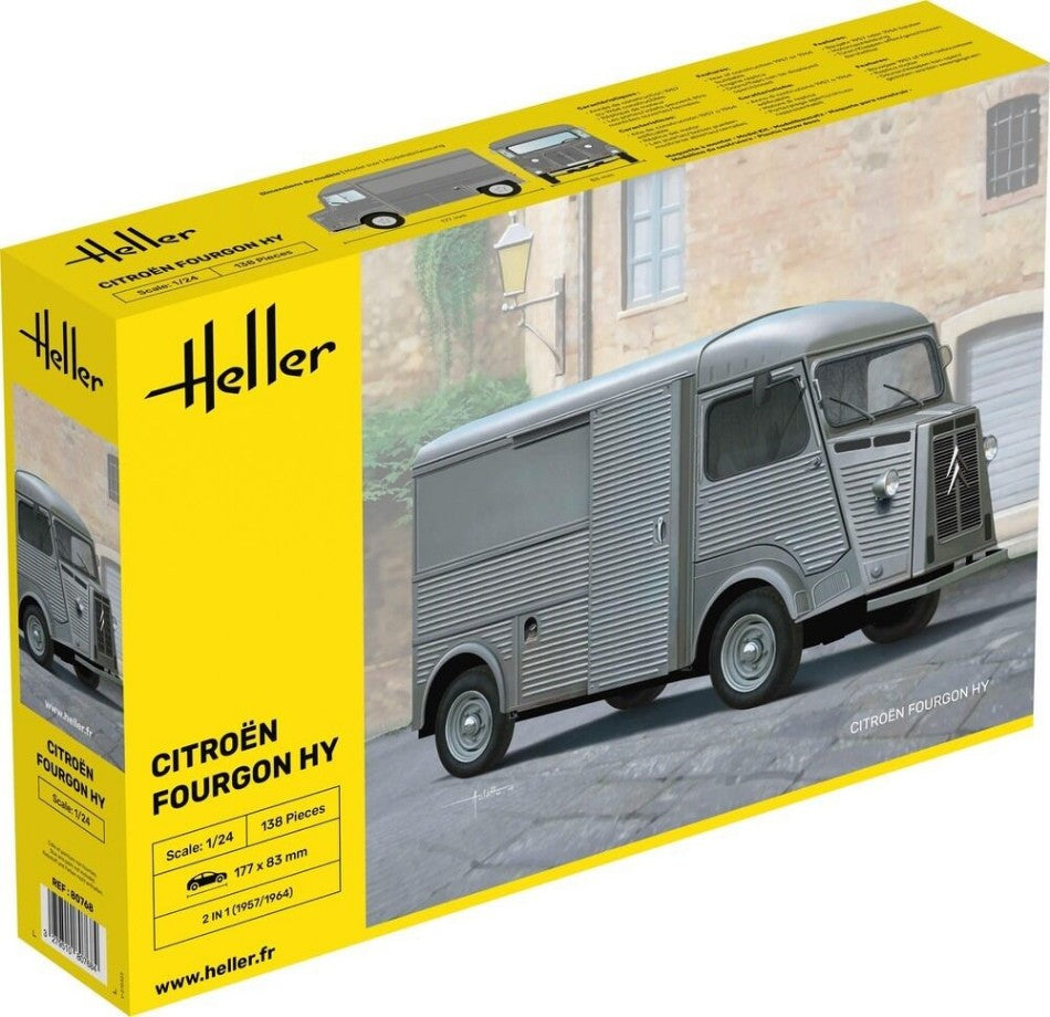 KIT DA MONTARE COMPATIBILE CON CITROEN FOURGON HY KIT 1:24 HELLER HL80768