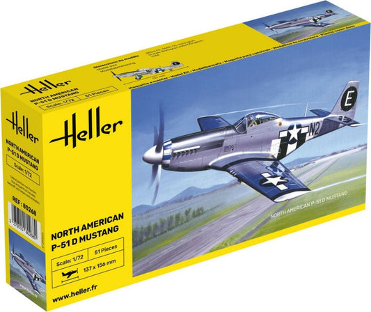 KIT DA MONTARE COMPATIBILE CON P-51 MUSTANG KIT 1:72 HELLER HL80268