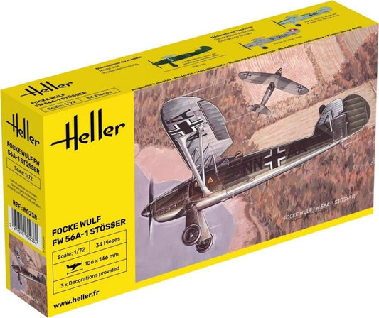 KIT DA MONTARE COMPATIBILE CON FOCKE WULF STOSSER KIT 1:72 HELLER HL80238