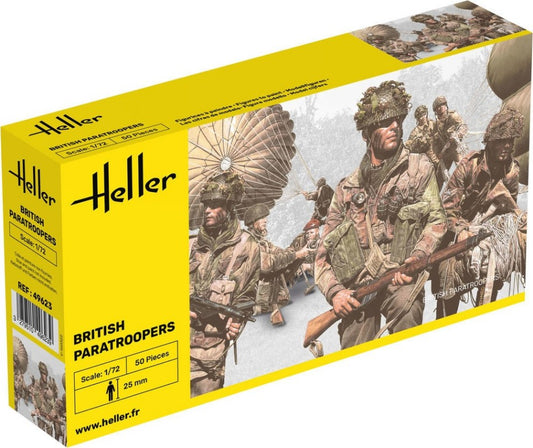 KIT DA MONTARE SCALA COMPATIBILE CON BRITISH PARATROOPERS KIT 1:72 HELLER HL49623