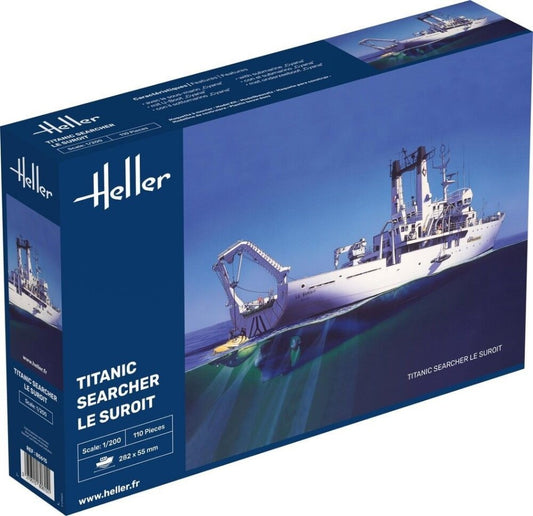 KIT DA MONTARE COMPATIBILE CON TITANIC SEARCHER "LE SUROIT" KIT 1:200 HELLER HL80615