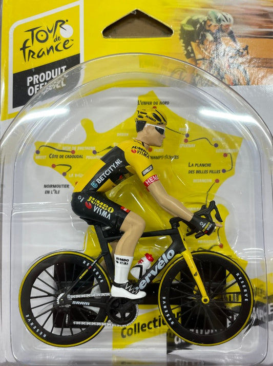 MODELLINO SCALA COMPATIBILE CON CERVELO BICYCLE TOUR DE FRANCE 2023 TEAM JUMBO VISMA 1:18 SOLIDO SL1809920