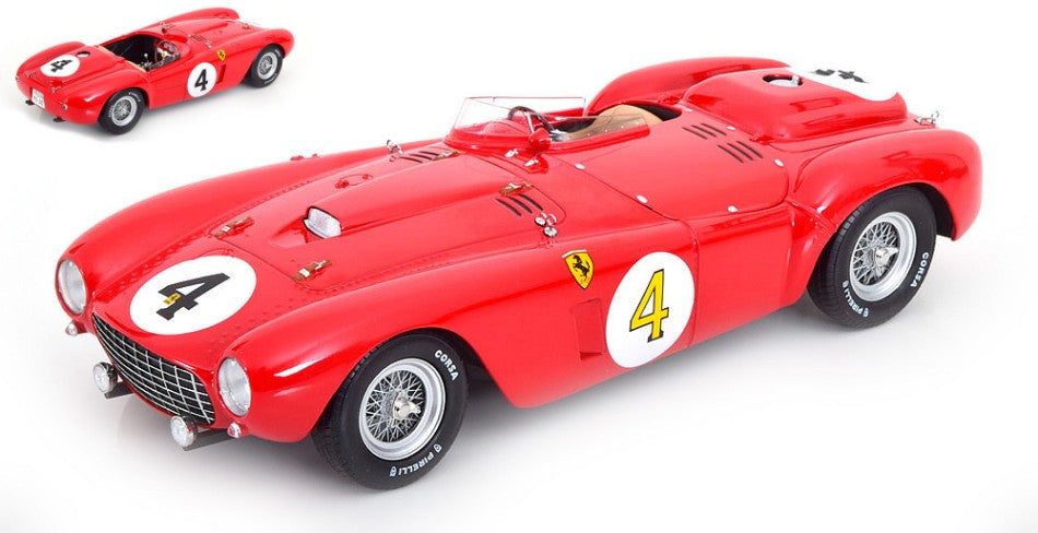 MODELLINO IN SCALA COMPATIBILE CON FERRARI 375 PLUS N.4 WINNER 24 H LE MANS 1954 GONZALES-TRINTIGNANT 1:18 KK SCALE KKDC181242