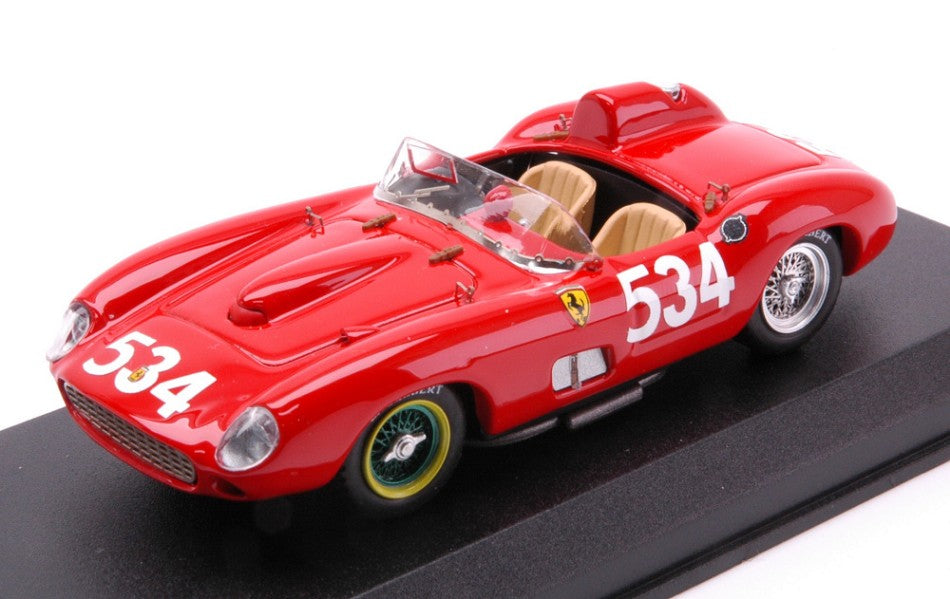 MODELLINO SCALA COMPATIBILE CON FERRARI 335 S N.534 MILLE MIGLIA 1957 COLLINS-KLEMENTASKY 1:43 ART MODEL AM0157-2