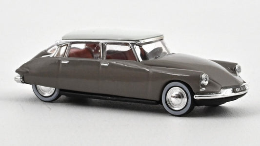 MODELLINO SCALA COMPATIBILE CON CITROEN DS 19 1959 MARRON GLACE' 1:87 NOREV NV157089