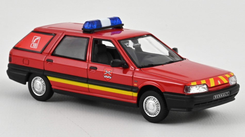 MODELLINO IN SCALA COMPATIBILE CON RENAULT 21 NEVADA 1991 POMPIERS 1:43 NOREV NV512134