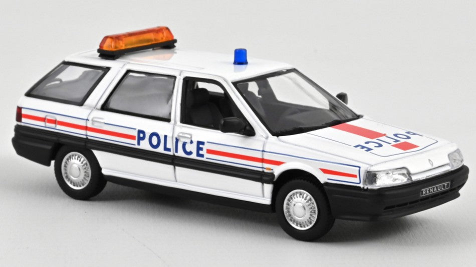 MODELLINO IN SCALA COMPATIBILE CON RENAULT 21 NEVADA 1989 POLICE NATIONALE 1:43 NOREV NV512135