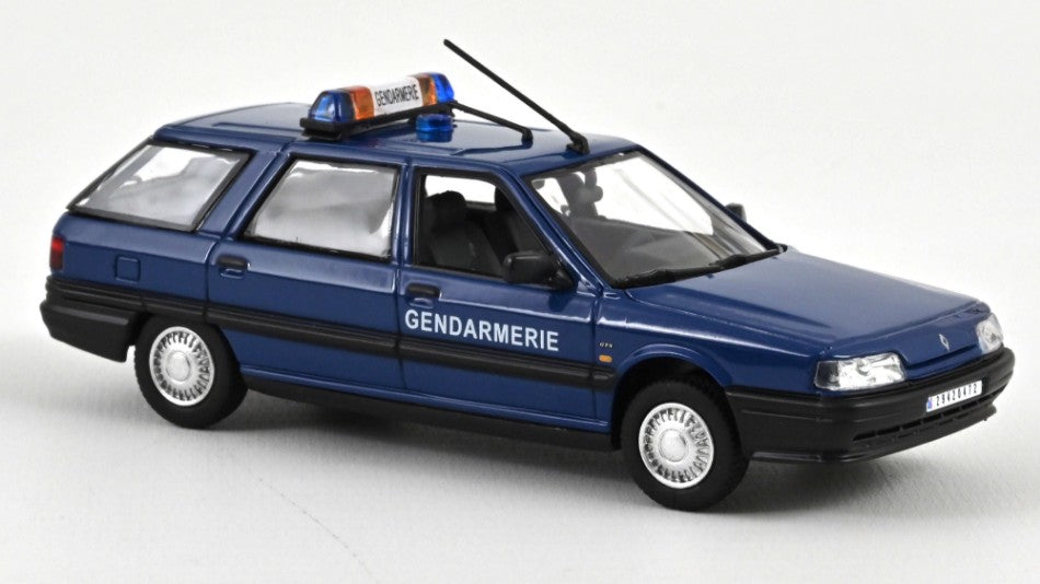 MODELLINO IN SCALA COMPATIBILE CON RENAULT 21 NEVADA 1994 GENDARMERIE 1:43 NOREV NV512138