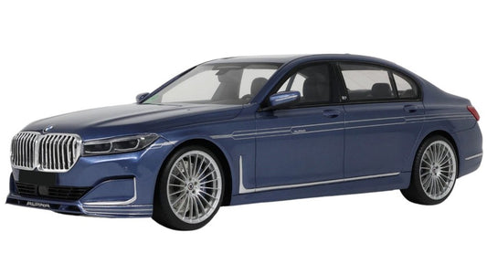 MODELLINO SCALA COMPATIBILE CON ALPINA B7 2022 BLUE 1:18 GT SPIRIT GT465