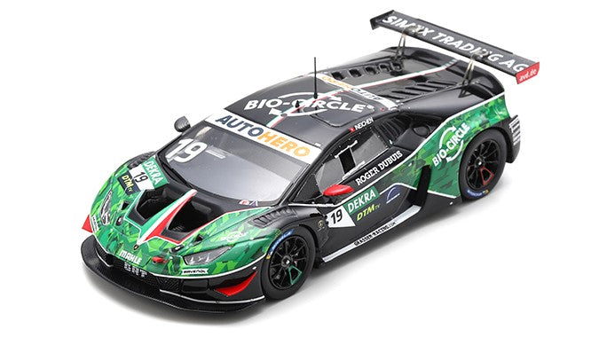 MODELLINO IN SCALA COMPATIBILE CON LAMBORGHINI HURACAN GT3 N.19 DTM 2022 ROLF INECHEN 1:43 SPARK MODEL SG871