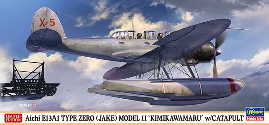 KIT DA MONTARE COMPATIBILE CON AICHI E13A1 ZERO JAKE MODEL 11 KIT 1:72 HASEGAWA HA02455