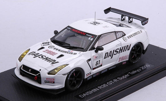 MODELLINO IN SCALA COMPATIBILE CON DAISHIN R35 GT-R N.81 SUPER TAIKYU 2010 1:43 EBBRO EB44429