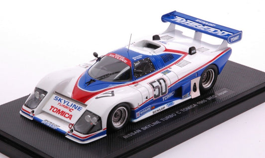 MODELLINO IN SCALA COMPATIBILE CON NISSAN SKYLINE TURBO C TOMICA N.50 WEC JAPAN 1985 1:43 EBBRO EB44507