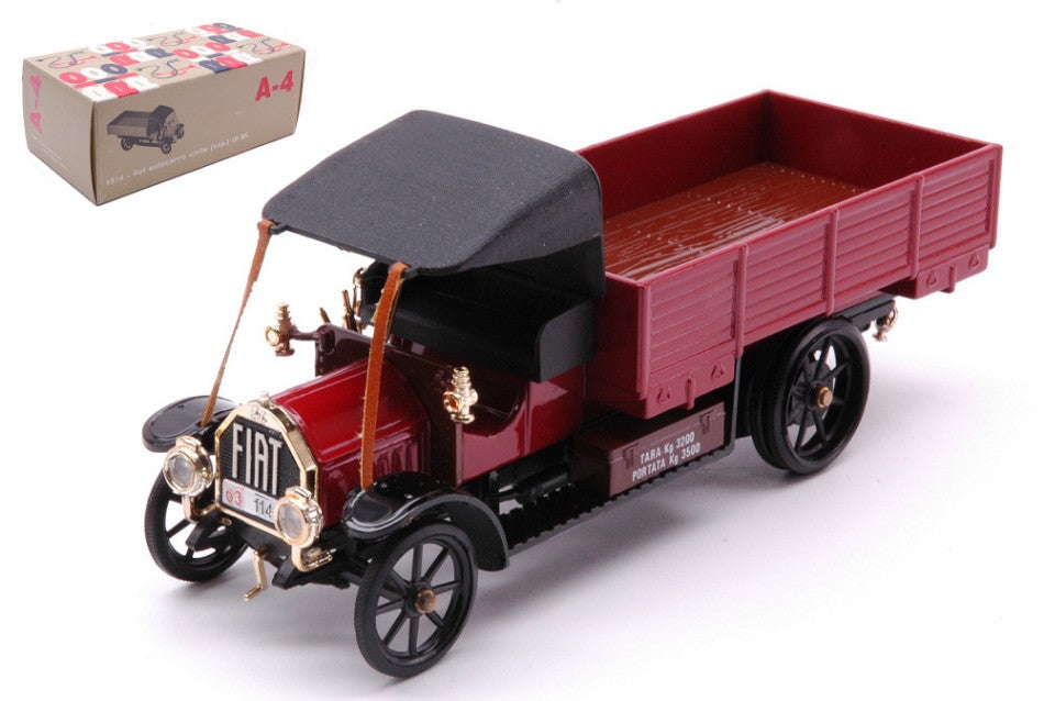 MODELLINO IN SCALA COMPATIBILE CON FIAT 18 BL AUTOCARRO CIVILE 1914 (cop.) OLD RIO 1:43 RIO RIA-4