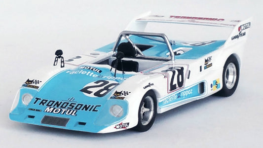 MODELLINO IN SCALA COMPATIBILE CON LOLA T294 LE MANS 1975 SERVANIN-HENRY-DUFRENE 1:43 TROFEU TFDSN171