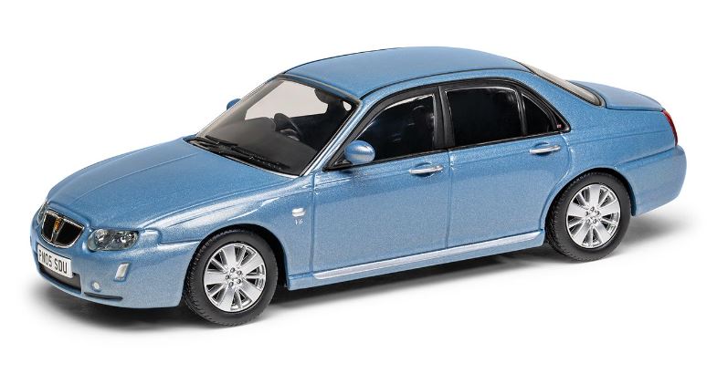 MODELLINO SCALA COMPATIBILE CON ROVER 75 V6 CONTEMPORARY SE SKI BLUE 1:43 VANGUARDS VA09206