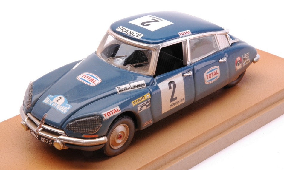 MODELLINO IN SCALA COMPATIBILE CON CITROEN DS 21 N.2 RALLY MAROCCO 1971 DIRTY VERS.NEIRET-TERRAMORSI 1:43 RIO RI4721