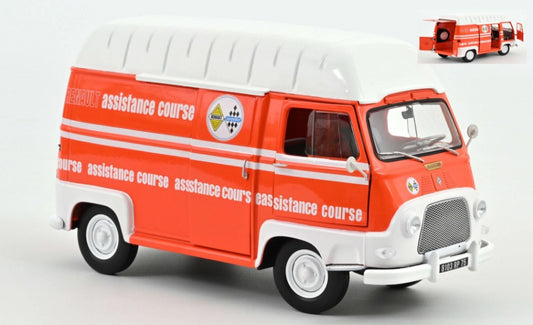 MODELLINO SCALA COMPATIBILE CON RENAULT ESTAFETTE 1968 ORANGE ASSISTANCE COURSE 1:18 NOREV NV185123