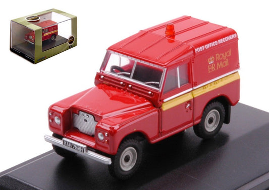 MODELLINO IN SCALA COMPATIBILE CON LAND ROVER SERIES IIA SWB ROYAL MAIL POST OFFICE RECOVERY 1:76 OXFORD OXF76LR2AS002