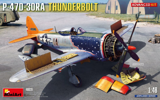 KIT DA MONTARE COMPATIBILE CON P-47D-30R1 THUNDERBOLT ADVANCED KIT 1:48 MINIART MIN48029