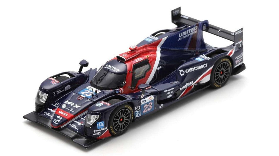 MODELLINO IN SCALA COMPATIBILE CON ORECA 07 GIBSON N.23 24 H LE MANS 2023 PIERSON-BLOMQVIST-JARVIS 1:43 SPARK MODEL S8739